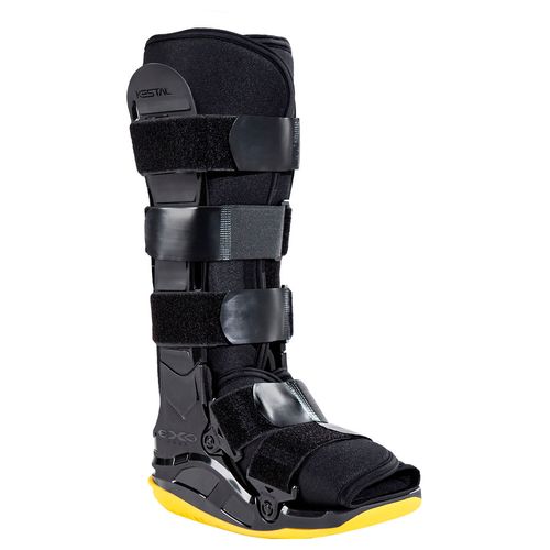 Bota Imobilizadora Longa ExoFoot Kestal - Preta/Amarela - G Bota Imobilizadora Longa ExoFoot Kestal - Preta/Amarela - G