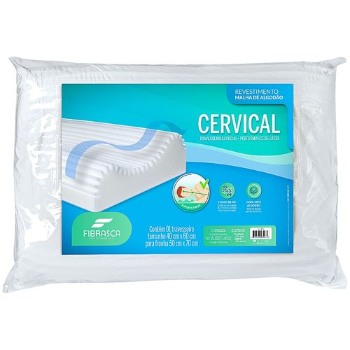 Travesseiro Cervical Fibrasca Travesseiro Cervical Fibrasca