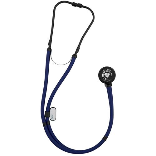 Estetoscópio Rappaport PA Med Azul Black Estetoscópio Rappaport PA Med Azul Black