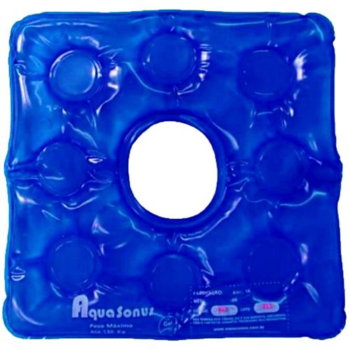 Almofada Gel Quadrada Orifício Caixa Ovo Aquasonus Almofada Gel Quadrada Orifício Caixa Ovo Aquasonus