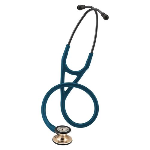 Estetoscópio Littmann Cardiology IV - Azul Caribe com Champanhe Espelhado 6190 Estetoscópio Littmann Cardiology IV - Azul Caribe com Champanhe Espelhado 6190