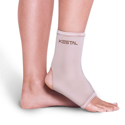 Tornozeleira Longal KSN008 Kestal - Bege - G Tornozeleira Longal KSN008 Kestal - Bege - G