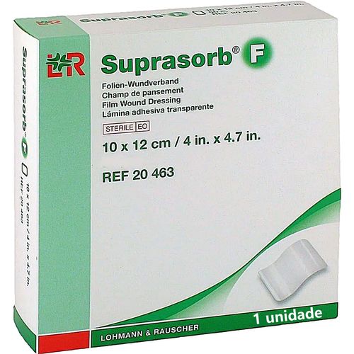 Curativo Suprasorb F 20463 Filme Estéril 10X12cm - unidade Curativo Suprasorb F 20463 Filme Estéril 10X12cm - unidade