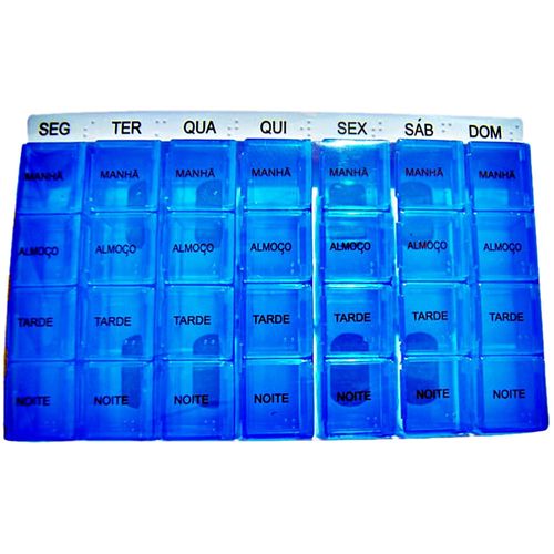 Porta Comprimidos Bodyflex 28 Períodos - unidade Porta Comprimidos Bodyflex 28 Períodos - unidade
