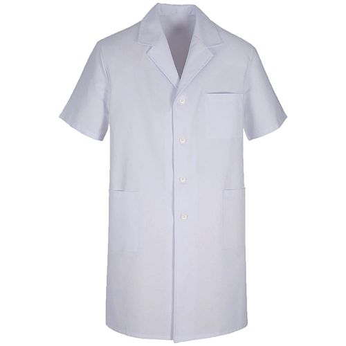 Jaleco Oxford Longo Branco Manga Curta Tam G Jaleco Oxford Longo Branco Manga Curta Tam G