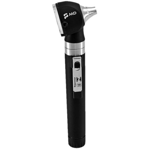 Otoscópio Omni LED Fibra Óptica MD - Preto com Estojo Macio Otoscópio Omni LED Fibra Óptica MD - Preto com Estojo Macio