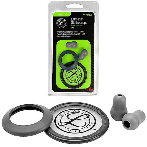 Kit Reparo Estetoscópio Littmann Classic II 40006 Cinza