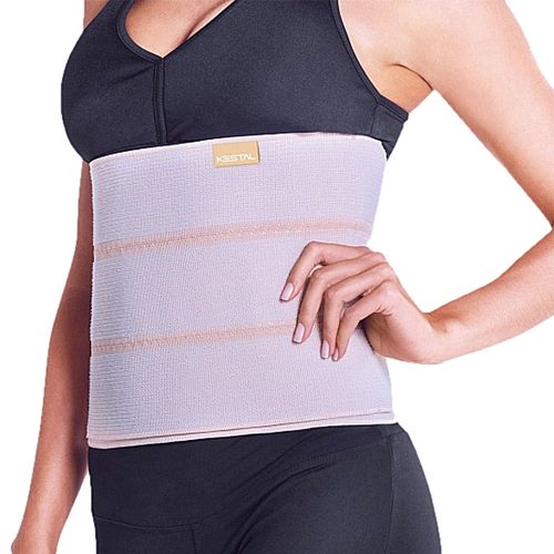 Faixa Elástica Abdominal Kestal 3 Gomos Tam M Faixa Elástica Abdominal Kestal 3 Gomos Tam M