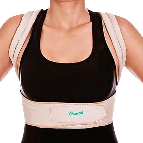 Espaldeira para Postura Chantal em Brim Tam PP Espaldeira para Postura Chantal em Brim Tam PP