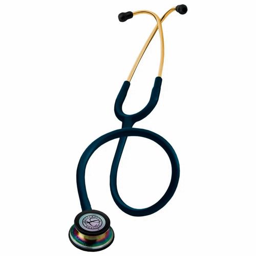 Estetoscópio Littmann Classic III - Azul Caribe com Rainbow 5807 Estetoscópio Littmann Classic III - Azul Caribe com Rainbow 5807