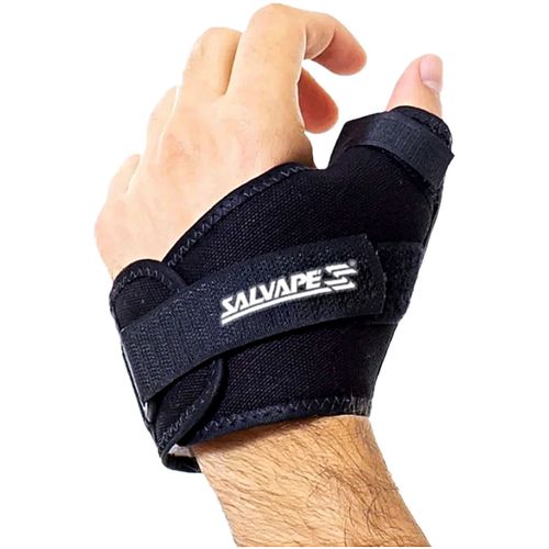 Tala Funcional Curta para Polegar Salvapé Esquerdo Tam G - unidade Tala Funcional Curta para Polegar Salvapé Esquerdo Tam G - unidade