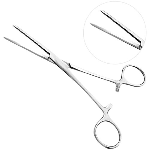 Pinça Crile ABC Reta 14cm - unidade