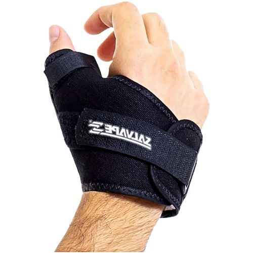 Tala Funcional Curta para Polegar Salvapé Direito Tam M - unidade Tala Funcional Curta para Polegar Salvapé Direito Tam M - unidade