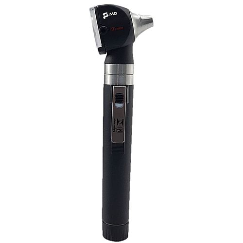 Otoscópio OMNI Xenon Halógena Fibra Óptica MD Preto Otoscópio OMNI Xenon Halógena Fibra Óptica MD Preto