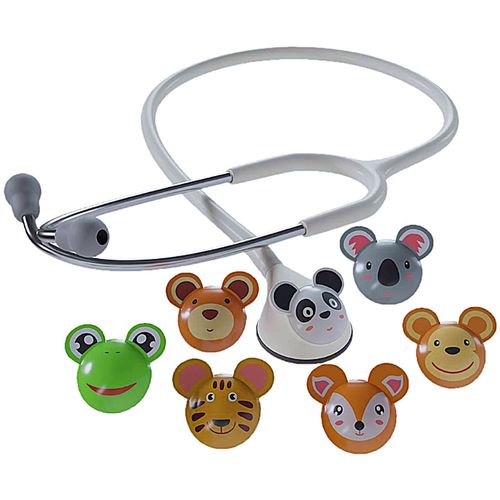 Estetoscópio Spirit MD Master Lite (Fun Animal) Pediátrico - Branco Estetoscópio Spirit MD Master Lite (Fun Animal) Pediátrico - Branco