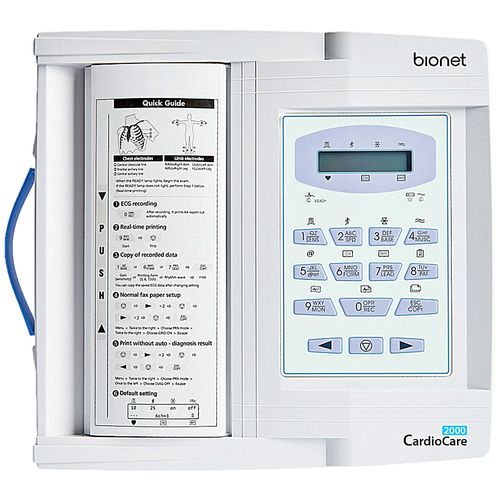 Eletrocardiógrafo CardioCare 2000 Bionet Eletrocardiógrafo CardioCare 2000 Bionet
