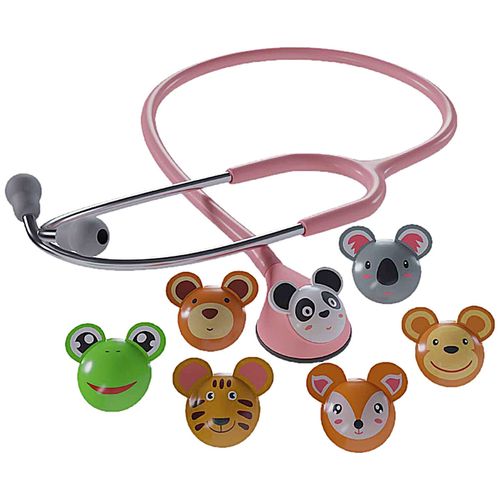 Estetoscópio Spirit MD Master Lite (Fun Animal) Pediátrico - Rosa Estetoscópio Spirit MD Master Lite (Fun Animal) Pediátrico - Rosa