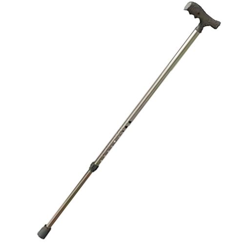 Bengala Tipo T Carci Regulável Alumínio Prata Bengala Tipo T Carci Regulável Alumínio Prata