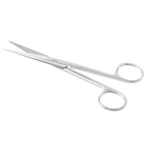 Tesoura Cirúrgica Fina/Fina em Aço Inox ABC - Reta - 17cm