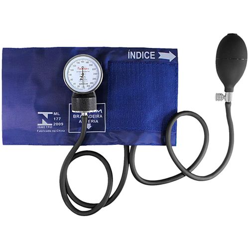 Aparelho de Pressão sem Estetoscópio Premium Adulto Azul Aparelho de Pressão sem Estetoscópio Premium Adulto Azul