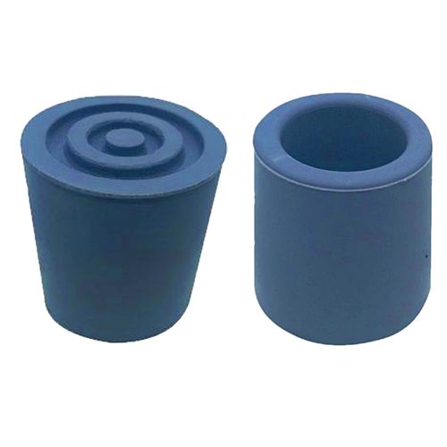 Ponteira de Borracha para Andador Mercur Cinza - unidade Ponteira de Borracha para Andador Mercur Cinza - unidade