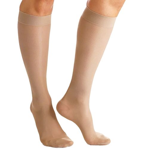 Meia 3/4 Audace Sigvaris - Fechada - 15-20 mmHg - Natural - G Meia 3/4 Audace Sigvaris - Fechada - 15-20 mmHg - Natural - G