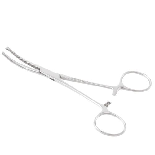 Pinça Kocher ABC - Curva - 16cm