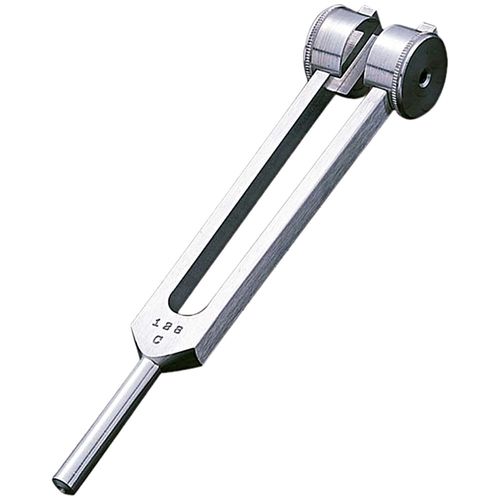 Diapasão Médico em Alumínio 128cps com Fixador MD - unidade Diapasão Médico em Alumínio 128cps com Fixador MD - unidade