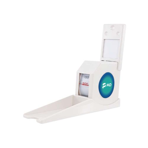 Estadiômetro Compacto Vertical de Parede MD Tipo Trena - 2m Estadiômetro Compacto Vertical de Parede MD Tipo Trena - 2m