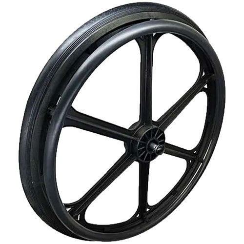 Roda Aro 24 com Pneu Inflável para Cadeira Rodas Jaguaribe - unidade Roda Aro 24 com Pneu Inflável para Cadeira Rodas Jaguaribe - unidade