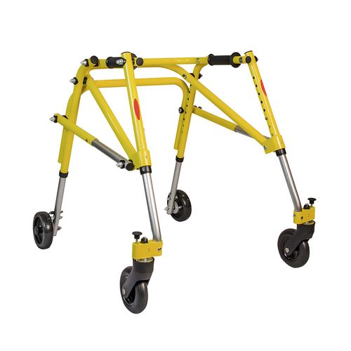 Andador Posterior de Alumínio com 4 rodas Mercur - P Andador Posterior de Alumínio com 4 rodas Mercur - P