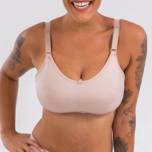 Sutiã Mastectomia Micromodal Esbelt - Chocolate - 54 Sutiã Mastectomia Micromodal Esbelt - Chocolate - 54