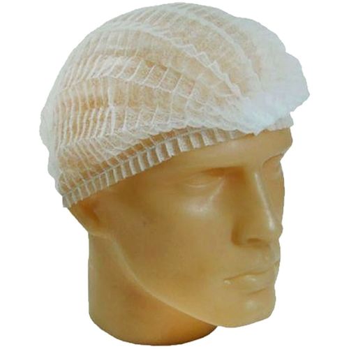 Touca Descartável Descarpack Branca Gramatura 20 - 100 unidades Touca Descartável Descarpack Branca Gramatura 20 - 100 unidades