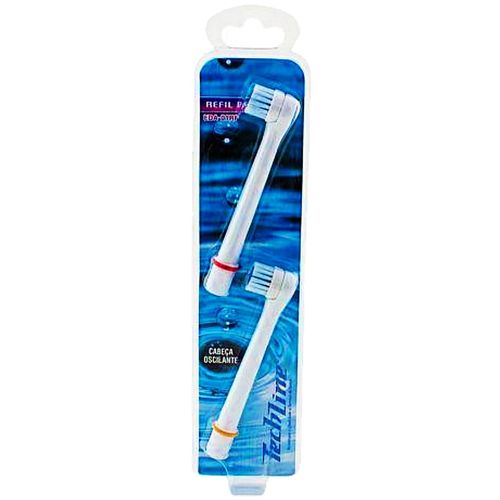 Refil para Escova Dental Techline EDA-01 - 02 unidades Refil para Escova Dental Techline EDA-01 - 02 unidades