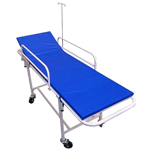 Carro Padiola com Colchão e Suporte de Soro Carro Padiola com Colchão e Suporte de Soro