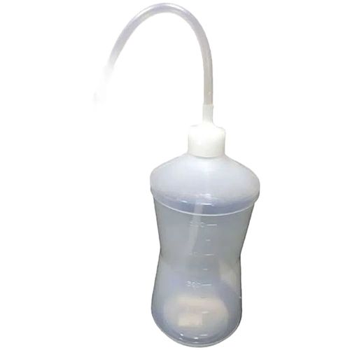 Almotolia Plástica - Transparente - Curvo - 500ml Almotolia Plástica - Transparente - Curvo - 500ml