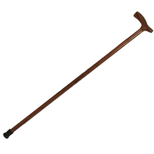 Bengala Ortopédica Madeira Escura Lisa Tradicional T03 Bengala Ortopédica Madeira Escura Lisa Tradicional T03