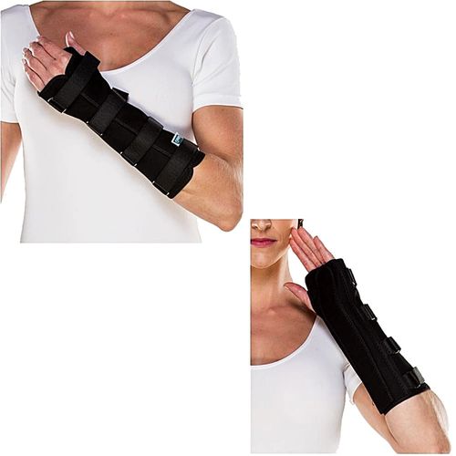 Tala Punho Chantal Dedos Livres Longa Esquerda Preta P - unidade Tala Punho Chantal Dedos Livres Longa Esquerda Preta P - unidade