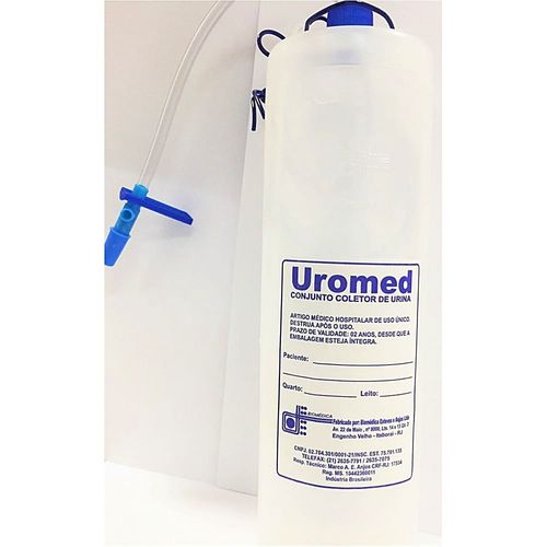 Conjunto Coletor Urina UroMed 1200ml - unidade Conjunto Coletor Urina UroMed 1200ml - unidade