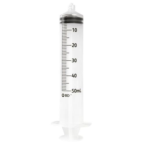 Seringa BD 50mL Luer Lock sem Agulha - unidade