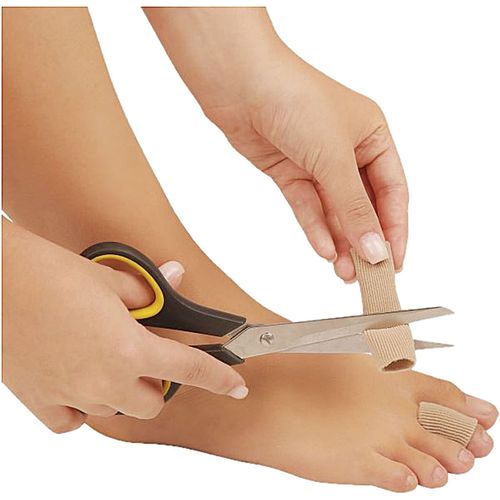 Tubo Calos Malha Revestido Gel Recortável Tam P - unidade Tubo Calos Malha Revestido Gel Recortável Tam P - unidade