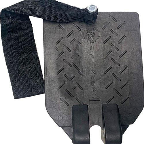 Pedal Apoio Pés com Calcanheira para Cadeira de Rodas Agile - unidade Pedal Apoio Pés com Calcanheira para Cadeira de Rodas Agile - unidade