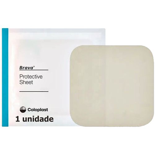 Placa Protetora Coloplast Brava 3210 10x10cm - unidade Placa Protetora Coloplast Brava 3210 10x10cm - unidade