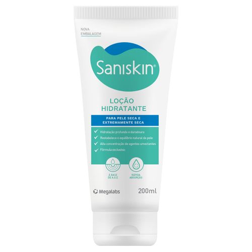 Saniskin Original Loção Hidratante 200ml Saniskin Original Loção Hidratante 200ml