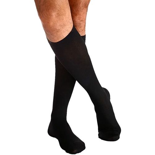 Meia 3/4 Sigvaris Cotton Comfort 20-30mmHg Fechada Preta G2 Meia 3/4 Sigvaris Cotton Comfort 20-30mmHg Fechada Preta G2