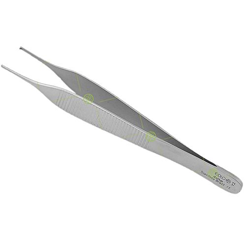Pinça Micro Adson Edlo - Delicada Com Dente - 12 cm 4 3/4 Pinça Micro Adson Edlo - Delicada Com Dente - 12 cm 4 3/4