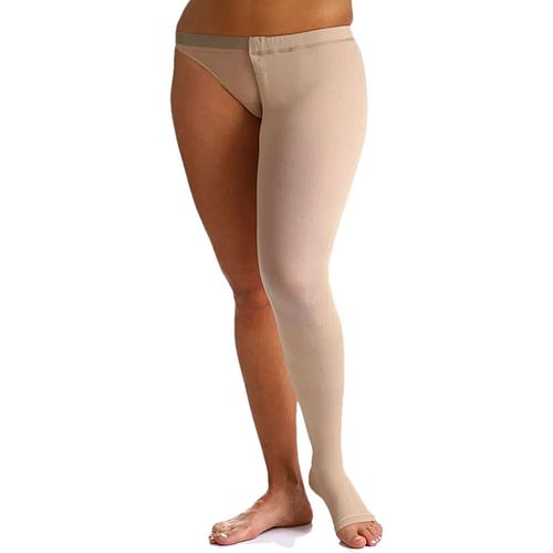 Meia 7/8 Cinta Sigvaris 30-40mmHg Aberta Natural Esquerdo M2 Meia 7/8 Cinta Sigvaris 30-40mmHg Aberta Natural Esquerdo M2