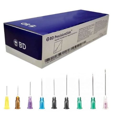 Agulha descartável 25,00 x 6,0 (caixa com 100 unidades) ( 23G1 Agulha descartável 25,00 x 6,0 (caixa com 100 unidades) ( 23G1