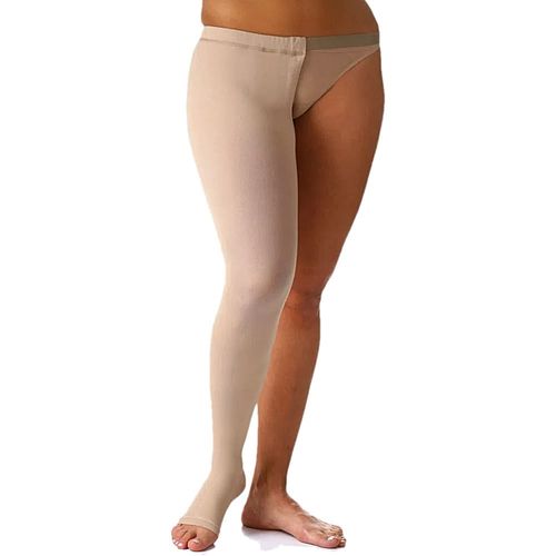 Meia 7/8 Cinta Sigvaris 20-30mmHg Aberta Natural Direito P1 Meia 7/8 Cinta Sigvaris 20-30mmHg Aberta Natural Direito P1