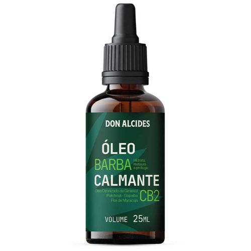 Óleo Para Barba CB2 Kush Calmante e Afrodisíaco 25mL Don Alcides